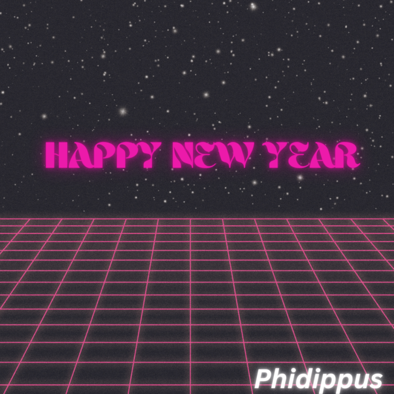 Phidippus – Happy New Year